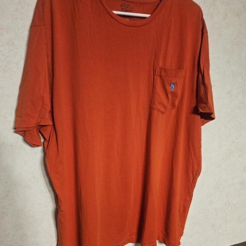 Orange‎ Polo Ralph Lauren T-Shirt Mens XL